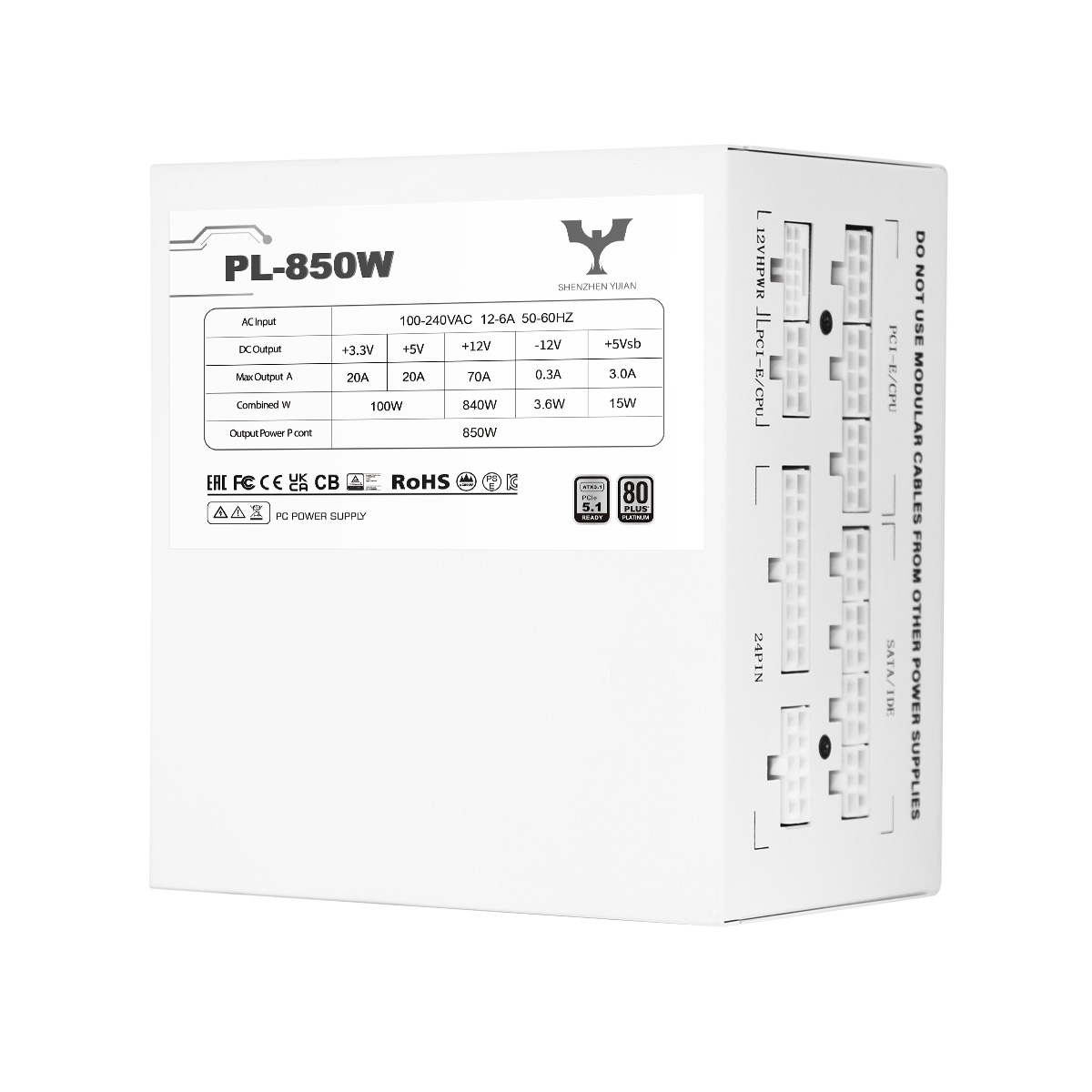 80Plus Platinum PL-850W