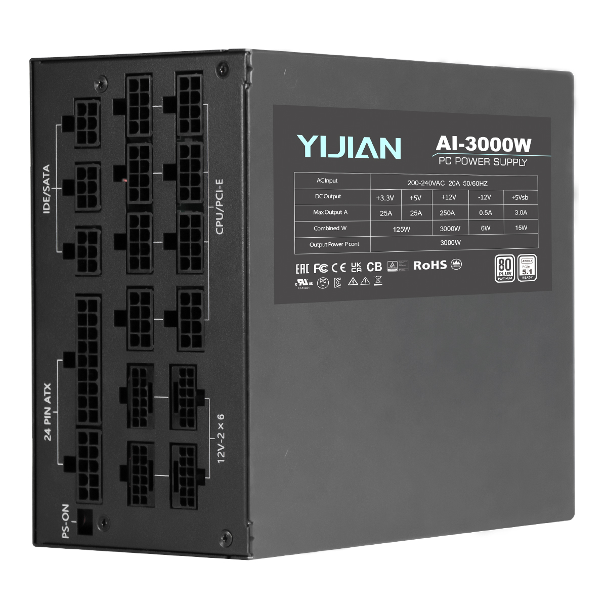 80Plus Platinum AI 3000W