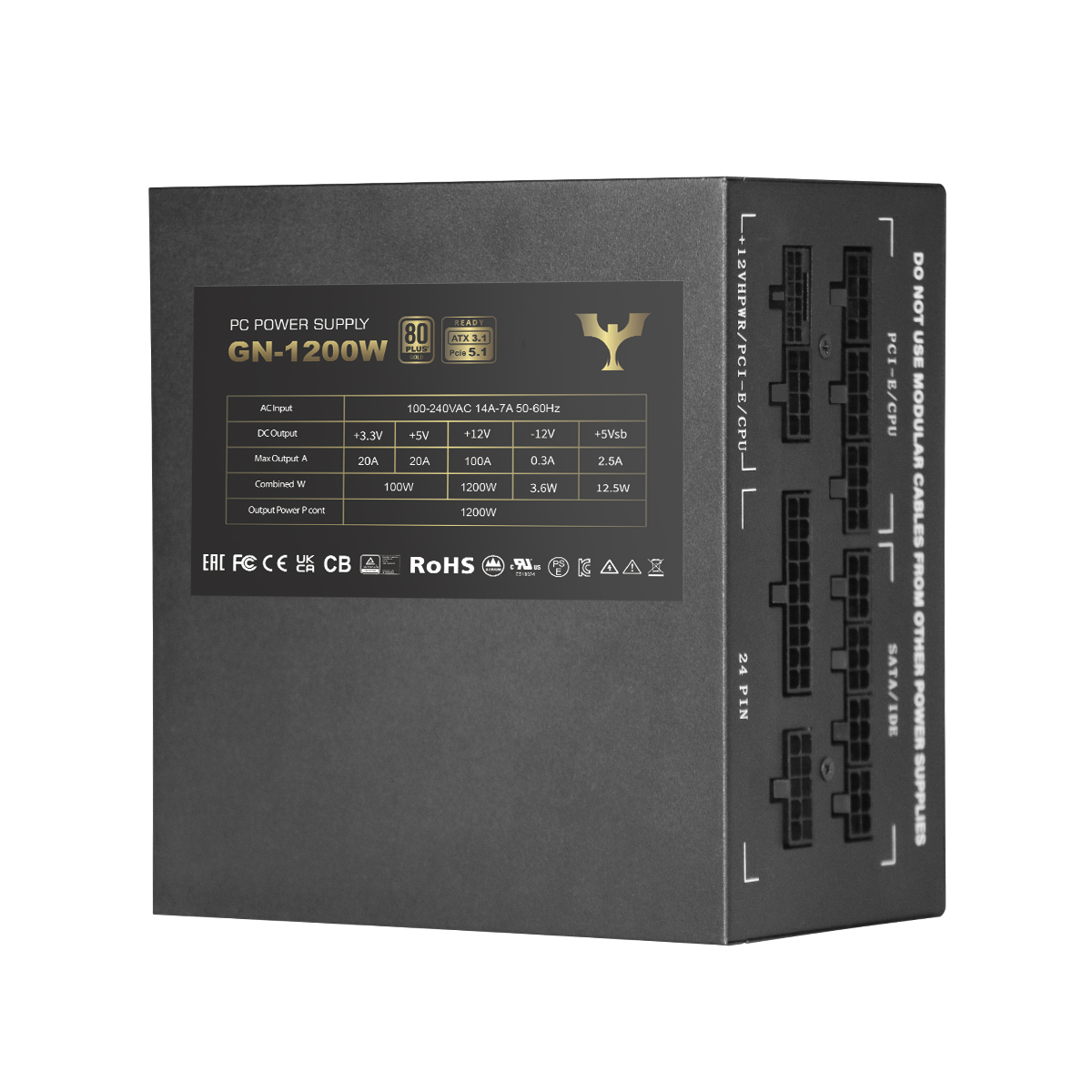 80Plus Gold GN-1200W